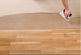 Anything from sheetrock, tile, and molding is better suited for this. Floor Covering Adhesives