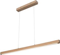 Esstischlampe hängeleuchte tischlampe dimmbar tila. Spot Light Pendelleuchte Smal Hangeleuchte Mit Integriertem 24v Led Modul Mit Touch Dimmer Aus Edlem Eichenholz Naturprodukt Fsc Zertifiziert Made In Europe Online Kaufen Otto