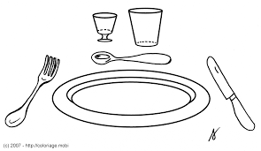 Qualité et respect de l'environnement pour vos repas d'entreprise. Assiette Et Couverts Gif 2736 1587 Coloriage Coloriage A Imprimer Coloriage Ninjago