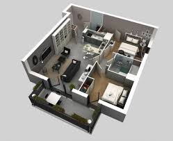 Tentunya, anda harus memiliki gambaran atau desain rumah maupun ruangan seperti apa yang diinginkan. Hemat Tempat 5 Denah Rumah 2 Kamar Ini Patut Kamu Coba