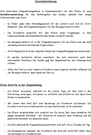 Seit über 41 jahren ist sie fester. Starterleichterung Eine Behutsame Eingewohnungsphase In Zusammenarbeit Mit Den Eltern Ist Eine Pdf Free Download