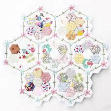 Simply download the pdf file below, print, snip and sew. 3 4 8 Piece Set Epp Hexagon Petal Quilting Template Set 1 With 1 4 Seam Allowance 2 Sewing Arts Crafts Sewing Emosens Fr
