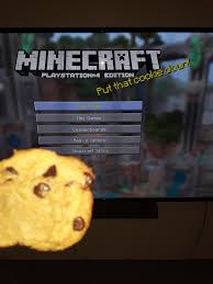 Become an expert baker in minecraft by learning the exact recipes for making bread, cakes, and cookies and using them to satisfy hunger & impress friends. Op Turns On Minecraft To See That It Says Put That Cookie Down Then Proceeds To Make A Run To The Store And Bake A Dozen Cookies Just For That Ooey Hoody