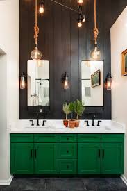 A bathroom vanity is the perfect example of a small bathroom update with a big impact. 75 Beautiful Bathroom With Green Cabinets Pictures Ideas May 2021 Houzz