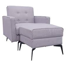 Modern and simple design fits into various home decor. Mikasa Furniture Carina Single Sofa Bed With Ottoman Reviews Temple Webster