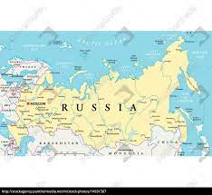 Die landkarte ist ein interaktiver und leicht zu bedienender reiseführer. Russland Politische Karte Lizenzfreies Bild 14931587 Bildagentur Panthermedia