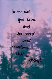 Sometimes There S Nothing Left That You Can Do