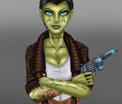 Female Mirialan Scoundrel Rpg Starwars Star Wars Characters Alien Female Alien Character
