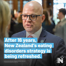 It's Eating Disorders Awareness Week, and as part of that I've announced a  refresh of New Zealand's eating disorders strategy. It's the first time in  16 years this has been refreshed, and