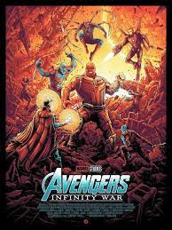Avengers Infinity War Variant Edition Print By Dan Mumford For Grey Matter Art At Nycc 2018 Avengers Poster Marvel Posters Avengers Art