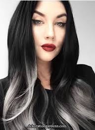 Black And Silver Ombre 27 Ideas Nails Grey Black Silver Ombre Hair Streaks Hair Styles Balayage Hair