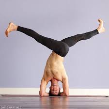 Learn Parivrttaikapada Sirsasana Revolved Split Legged Headstand Advanced Yoga Yoga For Men Headstand Yoga