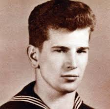 My dad, Peter W. Van Valkenburg. USS Franklin survivor. I miss him each and  every day and I salute all the Veterans past and present.