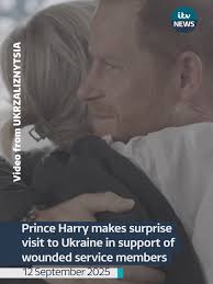 Prince Harry makes surprise visit to Ukraine in support of wounded service  members #news #itvnews