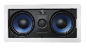 5252w Silver Ticket Dual 5 25 80 Watt Center Channel In Wall Speaker With Pivoting Tweeter 1 Speaker White In Wall Speakers Tweeter Whole Home Audio