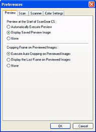 What do canon scanner device drivers do? Canon Knowledge Base Scangear Preferences Preview Tab Canoscan 4200f