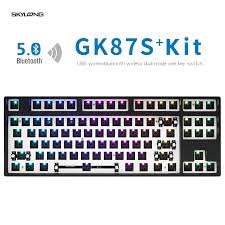 Gh60, a personalized diy mechanical keyboard, professional. Gk87s Kit Mechanical Keyboard How Swap Bluetooth Rgb Light Gk87 Wired Diy Kit Compatible Cherry Mx Kailh Box Gateron Switches Keyboard Mouse Combos Aliexpress