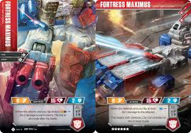 Huge selection of pokemon booster boxes, packs, single cards, plush figures, toys and more. The Transformers Trading Card Game S Fortress Maximus Is Three Bots In One