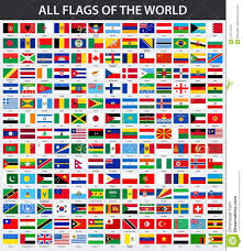 Les pays du monde entier par ordre alphabétique. Tous Les Drapeaux Du Monde Dans L Ordre Alphabetique Illustration De Vecteur Illustration Du Neuf Europe 105414578
