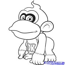 Donkey kong coloring pages characters. Donkey Kong Coloring Pages N2 Free Image Download