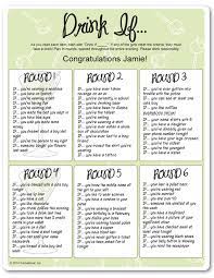Printable drinking games with cards. Printable Drink If Girls Night Drinking Games Girls Night Party Ladies Night Party