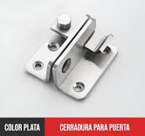 Cerradura Para Puertas Y Armarios, Acero Inoxidable.