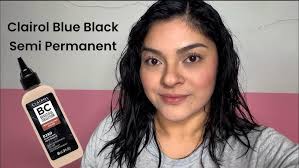 Sally Beauty Clairol Semi Permanent Blue Black Hair Dye