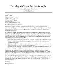 Here are some of the best cover letter examples, including one submitted to us at hubspot. Paralegal Cover Letter Sample Writing Tips Resume Companion