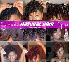 How To Install Natural Hair Clip Ins Natural Hair Styles Short Natural Hair Styles Hair Extensions For Short Hair