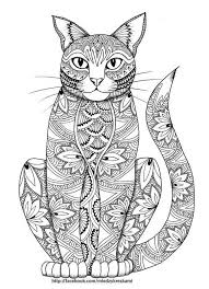 Ausmalbilder tiere schwierig n de alle ausmalbilder 220 ber uns schwierigen. Kitty Coloring Page For Adults Kostenlose Erwachsenen Malvorlagen Malvorlagen Mandala Tiere