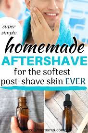 I Can T Believe How Easy Homemade Aftershave Is To Make It S Ready In Just 5 Minutes I Love That It Is Soothing Moisturi After Shave Natural Skin Care Skin