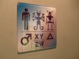 Extra Terrestrials And Robots Too Bathroom Signs Gender Neutral Bathroom Signs Unisex Bathroom Sign
