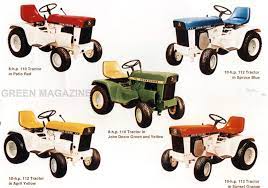 However, differences between sources, incomplete listings, errors, and data entry mistakes do occur. John Deere Custom Color Lawn Tractors Green Magazine