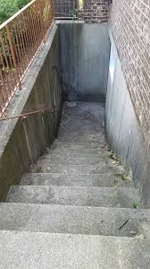 Two sidewalks, resurfacing concrete front steps and landing, as well. An Unappealing Set Of Basement Steps Jl Concrete Design Facebook