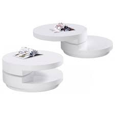 Swivel coffee tables have long been popular, with older editions for sale from the 19th century and newer versions made as recently as the 21st century. Contemporary Luxury Furniture Living Room Bedroom La Furniture Store In Usa Tr 10 Modern Round Swivel Coffee Table White Color Modern Furniture Luxury Furniture Living Room Bedroom La Furniture Store In Usa