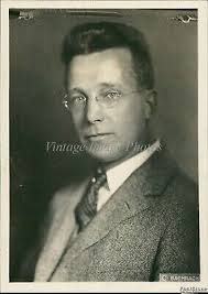 1924 John Harold Morecroft Engineering Prof At Columbia U. Education Photo  5X7