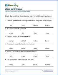 The first details the questions to be answered in the postcard and provides a sample. Grade 2 Vocabulary Worksheet 2nd Grade Worksheets Vocabulary Worksheets Printable English Worksheets