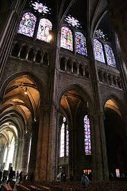 Gotyk Katedra W Chartres Fr Cathedrale Notre Dame De Chartres Wnetrze Cathedrale Cathedrale De Chartres