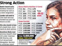 Icici bank share price today. Chanda Kochhar Icici Bank Ex Ceo Chanda Kochhar May Have To Repay Bank About Rs 350 Crore