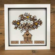 Maybe you would like to learn more about one of these? Our First Home Frame Crafty Monkey Unique Personalised Wedding Frames Wedding Anniversary Gifts Sports Medal Hangers Displays