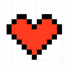 Each color has a number, so your task is to use the colors on the pixels with the same number on them. How To Make A Simple Pixel Art Heart 8 Steps With Pictures