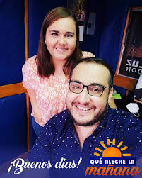 Marina Flores y Ever Castillo, estan listos para compartir con ustedes en  su programa ·¡Qué Alegre La Mañana! ¡Feliz inicio de mes, a las puertas de  nuestro aniversario! ¡Buenos días!