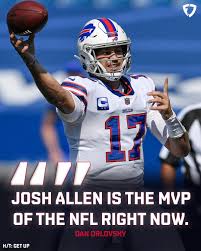 Is Dan Orlovsky right? Is Josh Allen the MVP of the league right now?