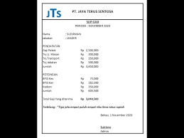 Kemudian kita load dan tempatkan field kolom pada format slip gaji yang contextual translation of contoh slip gaji into english. Potongan Gaji In English San Kalop