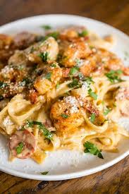 Cajun Shrimp Fettuccine Alfredo Recipe Shrimp Fettuccine Alfredo Shrimp Fettuccine Fettuccine