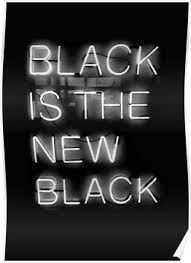 Black And White Aesthetic Pictures Collage Black Is The New Black Poster By Wastenan Black And White Picture Wall Black And White Aesthetic Black And White Photo Wall