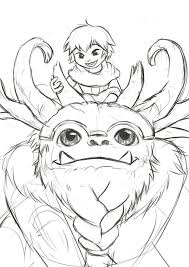 Artstation Sasquatch Nunu And Willump Fanart Pol Mamaril League Of Legends Characters Legend Drawing Character Art