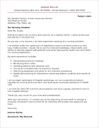Use this sample interview thank you letter to write your own winning thank you note and impress your interviewer ! Nursing Student Cover Letter Sample