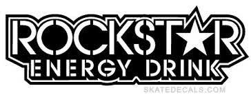 Black And White Rockstar Logo Rockstar Energy Drinks Stickers Logo Rockstar Energy Drinks Drink Stickers Rockstar Energy