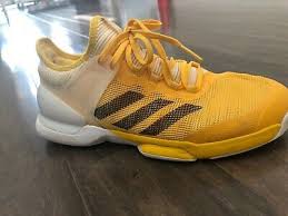 Black And Yellow Tennis Shoes Details About Adidas Adizero Yellow Tennis Shoes Men 10 5 In 2020 Shoes Mens